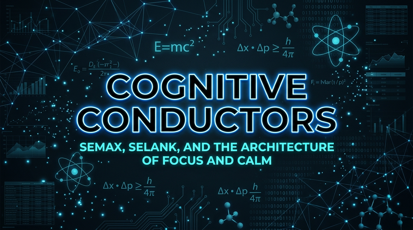 Cognitive Conductors: Semax, Selank, and the Architecture of Focus and Calm 🧠🎼