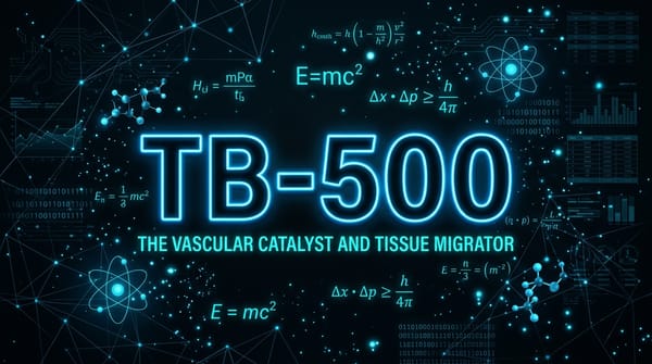 TB-500: The Vascular Catalyst and Tissue Migrator 🫀🏃‍♂️